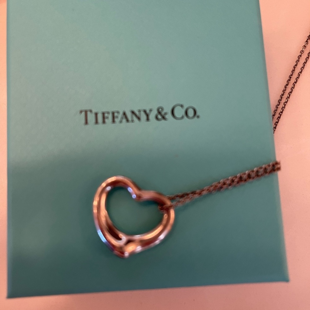 Tiffany and Co. authentic Elsa Peretti pendant necklace